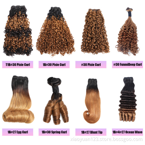 Vendors Deep Curl Real Human Brazilian Hair Bundles Cuticle Aligned Super Double Drawn Virgin Hair 11a12a Funmi Hair Extensions